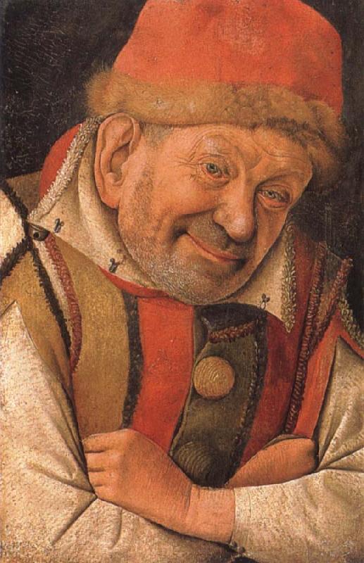Jean Fouquet Portrait of the Ferrara court jester Gonella Norge oil painting art